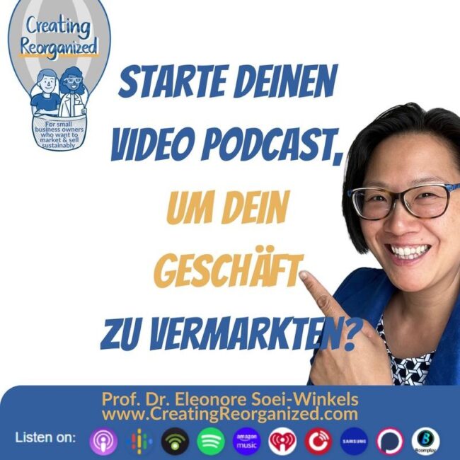 Prof. Dr. Eleonore Soei Winkels Videopodcast