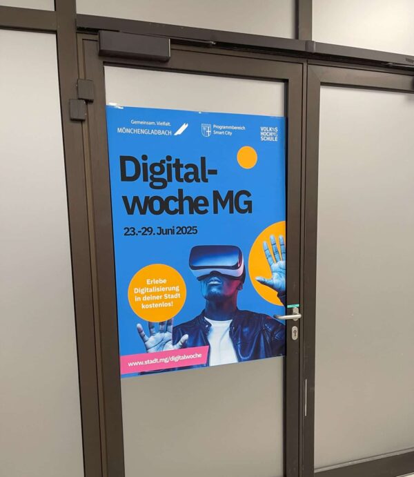 Plakat von der Digitalwoche